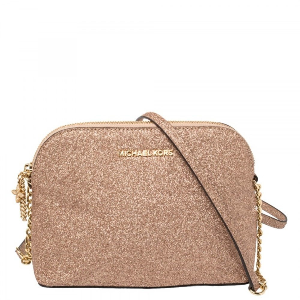 Michael Kors Sparkling Gold Crossbody Bag
